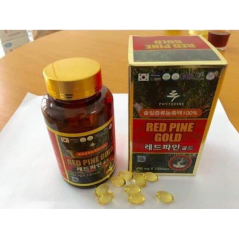 Tinh Dầu Thông Đỏ Lọ 100 Viên Hàn Quốc Red Pine Gold